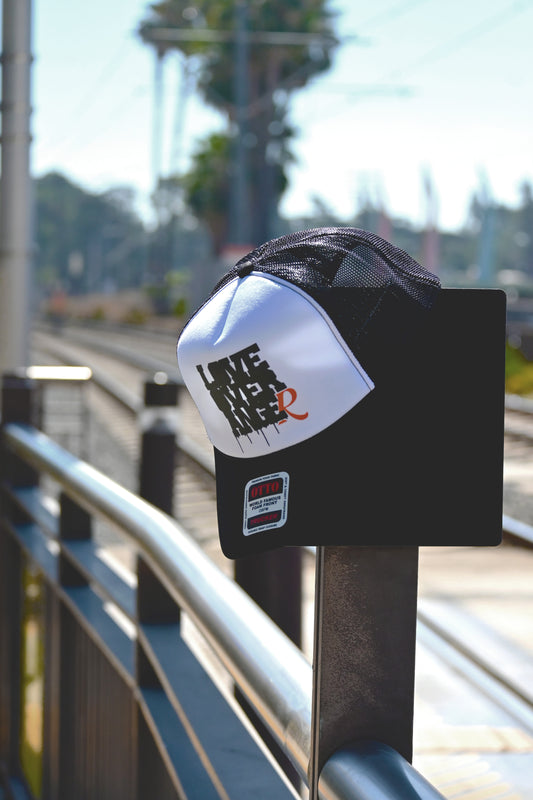 LOA Trucker Hat (Blk & Wht)