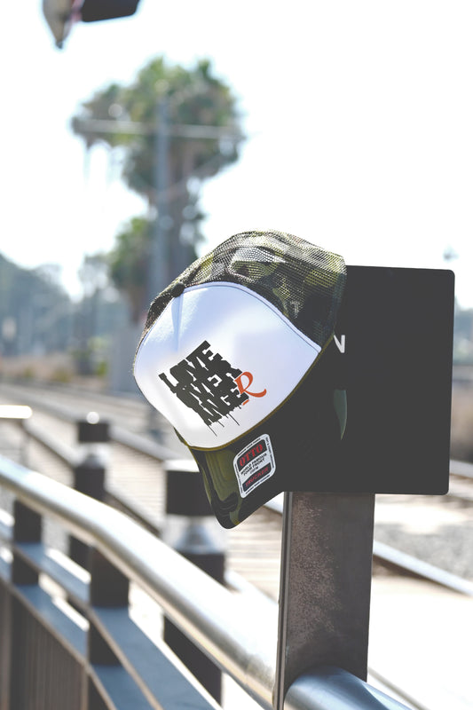 LOA Trucker Hat (Camo & Wht)